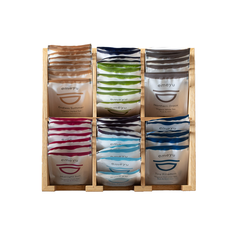 EMEYU Display, 6 Rum Egetræ