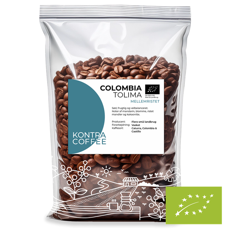 Økologisk Mellemristet