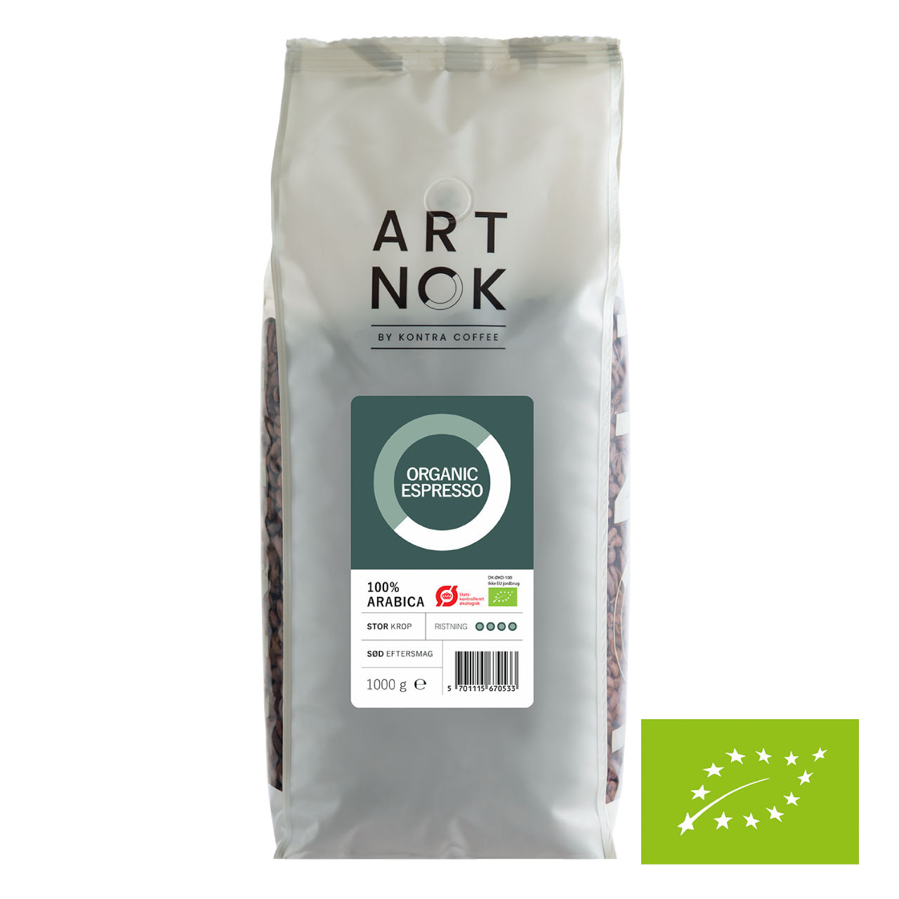 Artnok Espresso Økologisk
